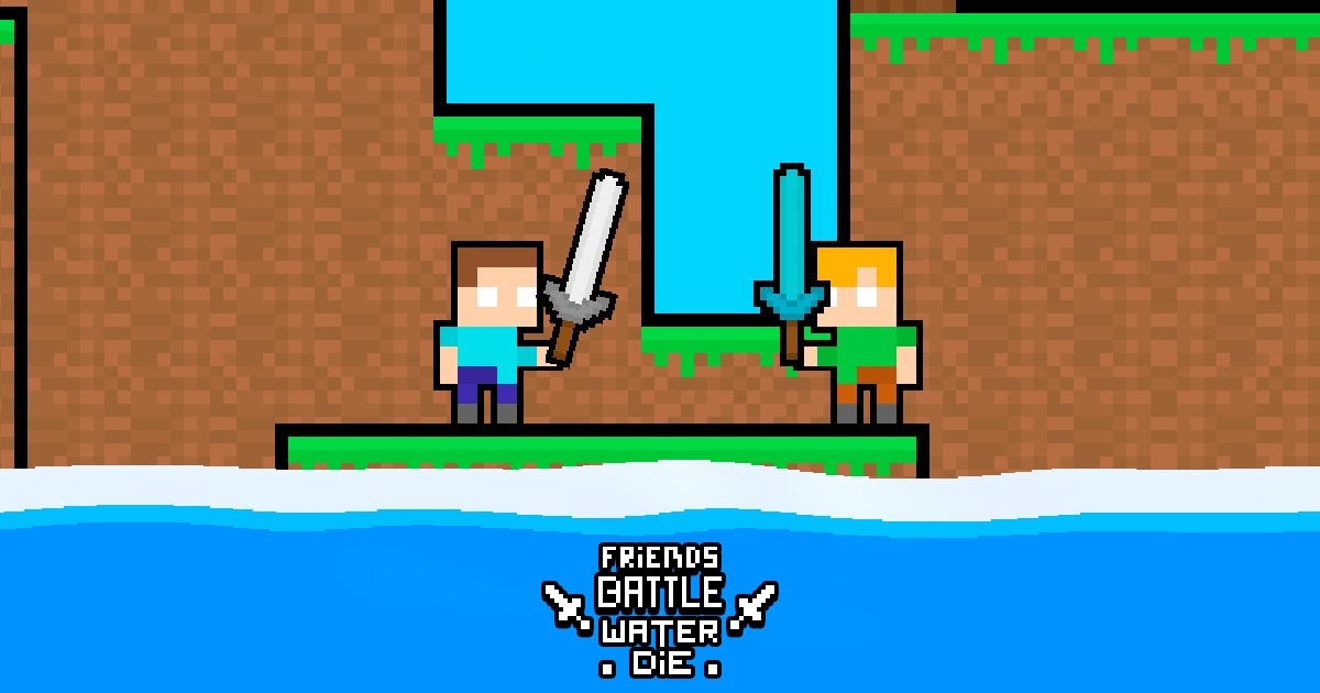 Image Friends Battle Water Die