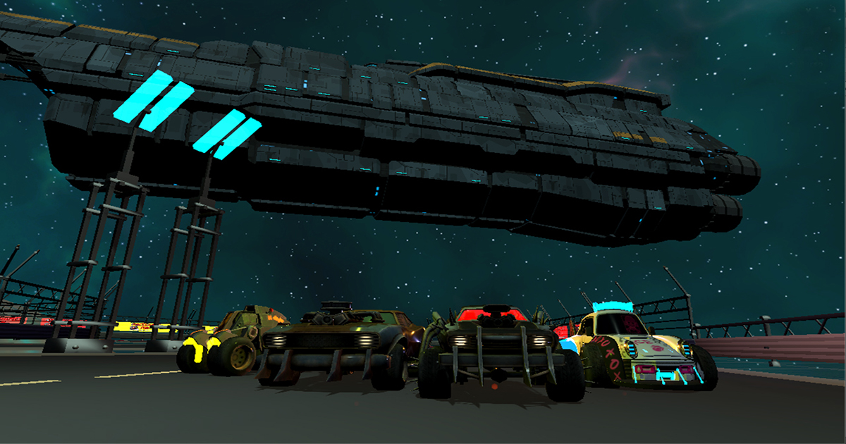 Image Moon Car Stunt