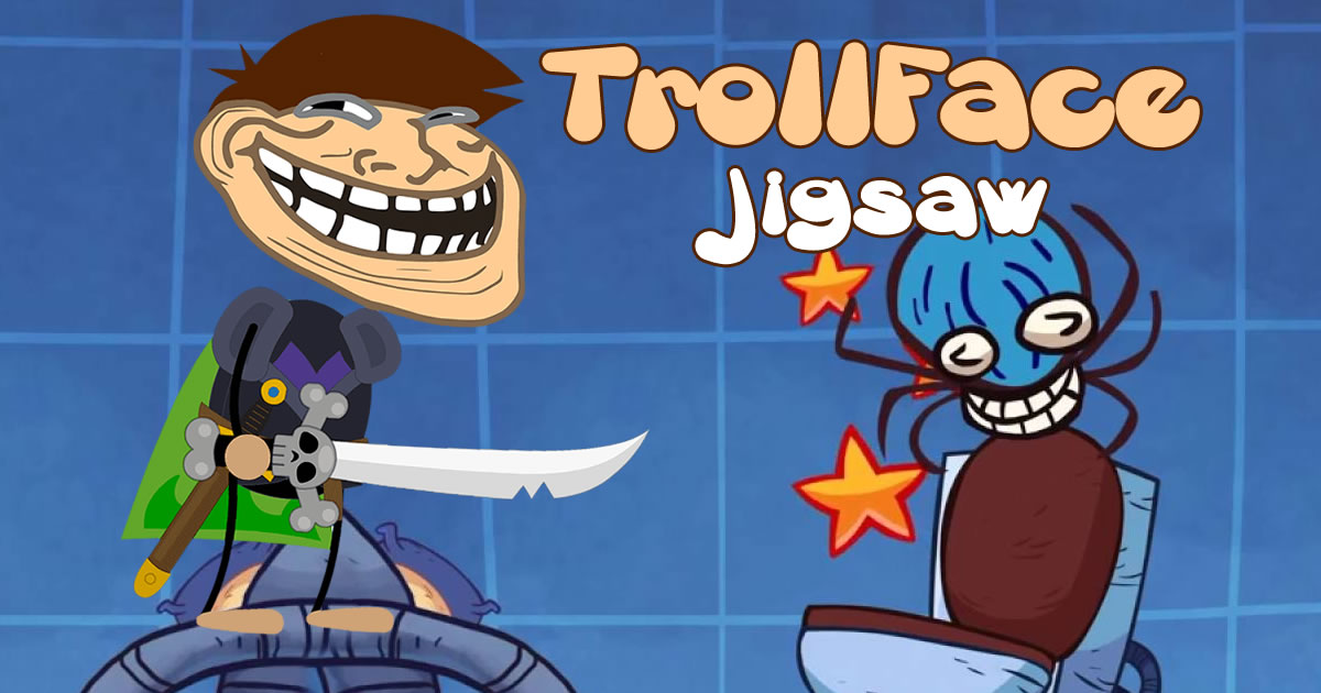 Image TrollFace Jigsaw